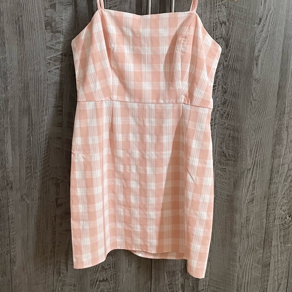 BP plaid dress